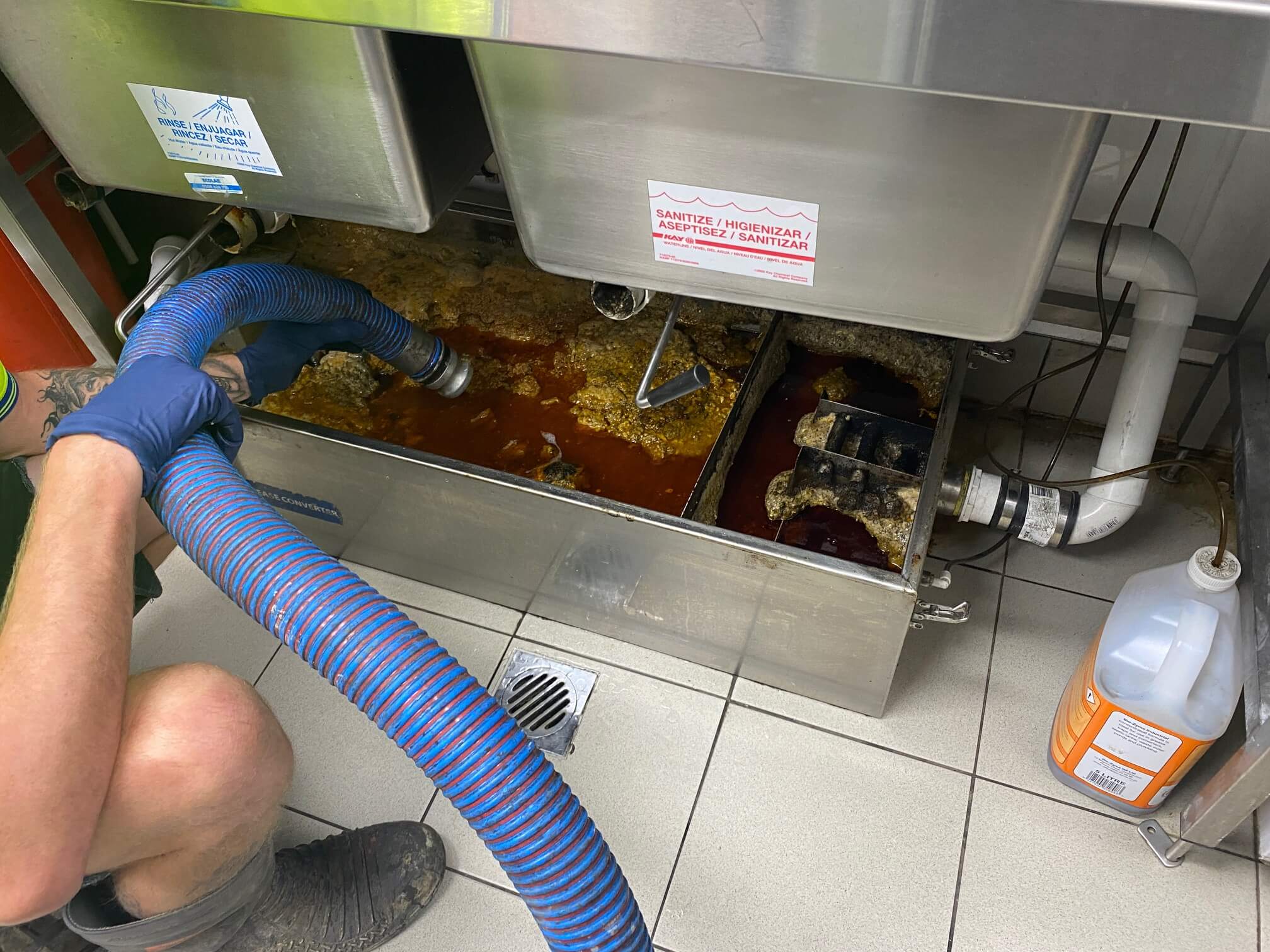 Grease Trap Cleaning in Stamford